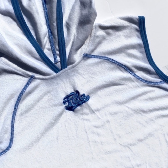 00’s Fila Hooded Towel Tank - Picture 3 of 5